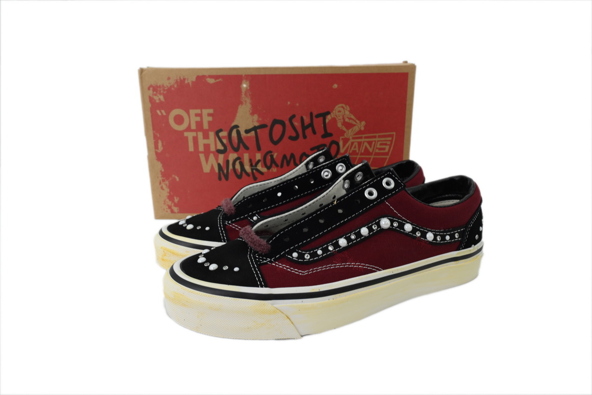 SATOSHI NAKAMOTO x Vans Old Skool Reissue 36 'Pearlized Port Royale' ComplexCon Exclusive