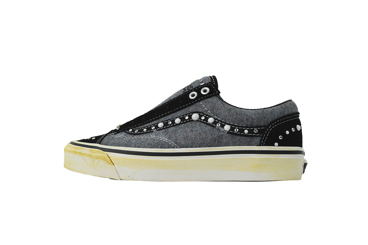 SATOSHI NAKAMOTO x Vans Old Skool Reissue 36 'Speckled Moving Blanket Grey'