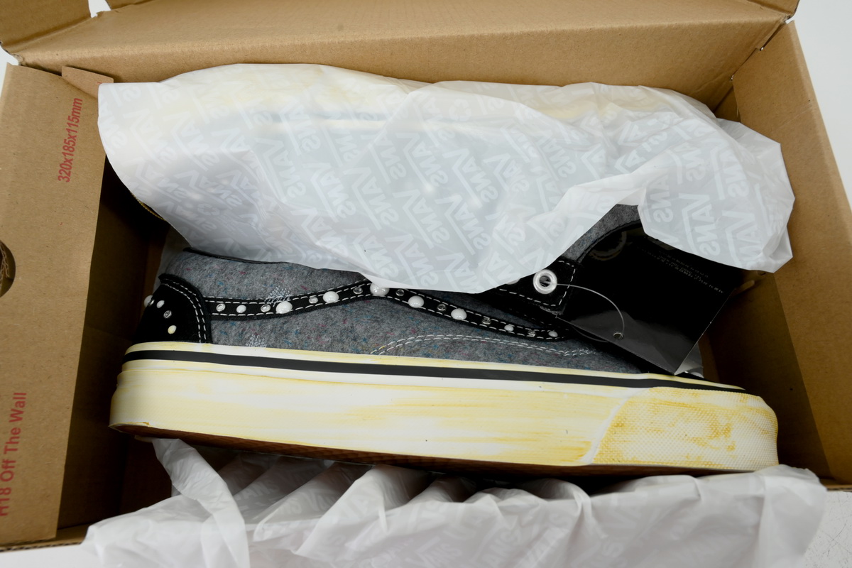 SATOSHI NAKAMOTO x Vans Old Skool Reissue 36 'Speckled Moving Blanket Grey'