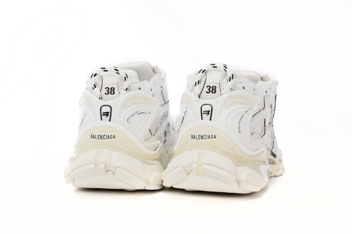Balenciaga Runner White LED 853223 WRNLD 0102