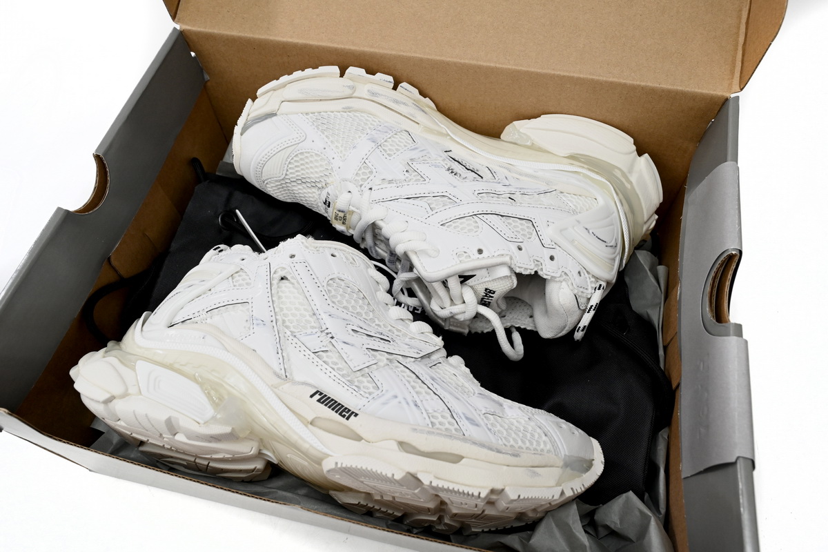 Balenciaga Runner White LED 853223 WRNLD 0102