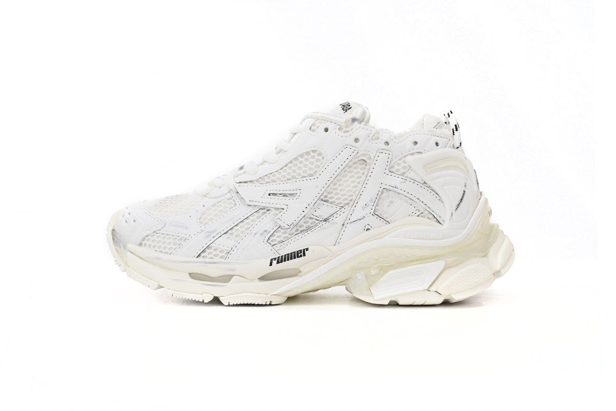 Balenciaga Runner White LED 853223 WRNLD 0102