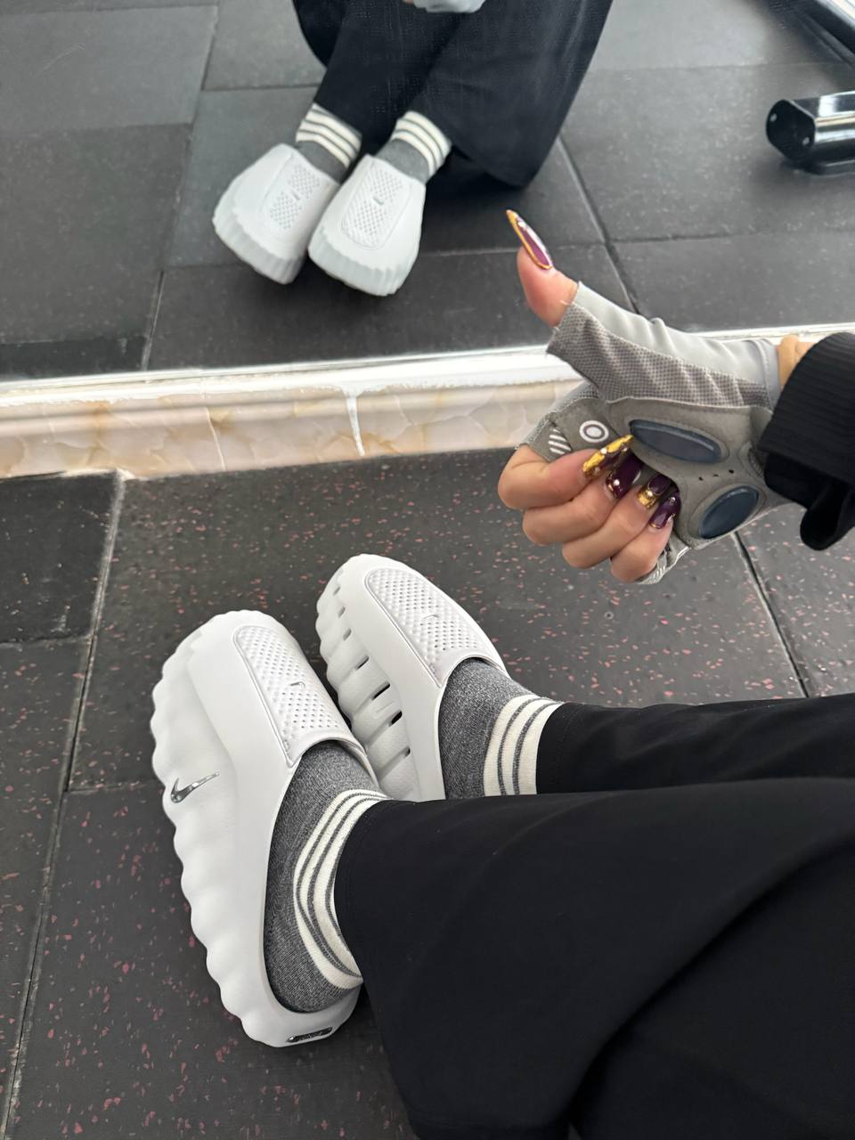Nike Mind 001 'Light Bone' HQ4307-002 Slippers review Assmu 01