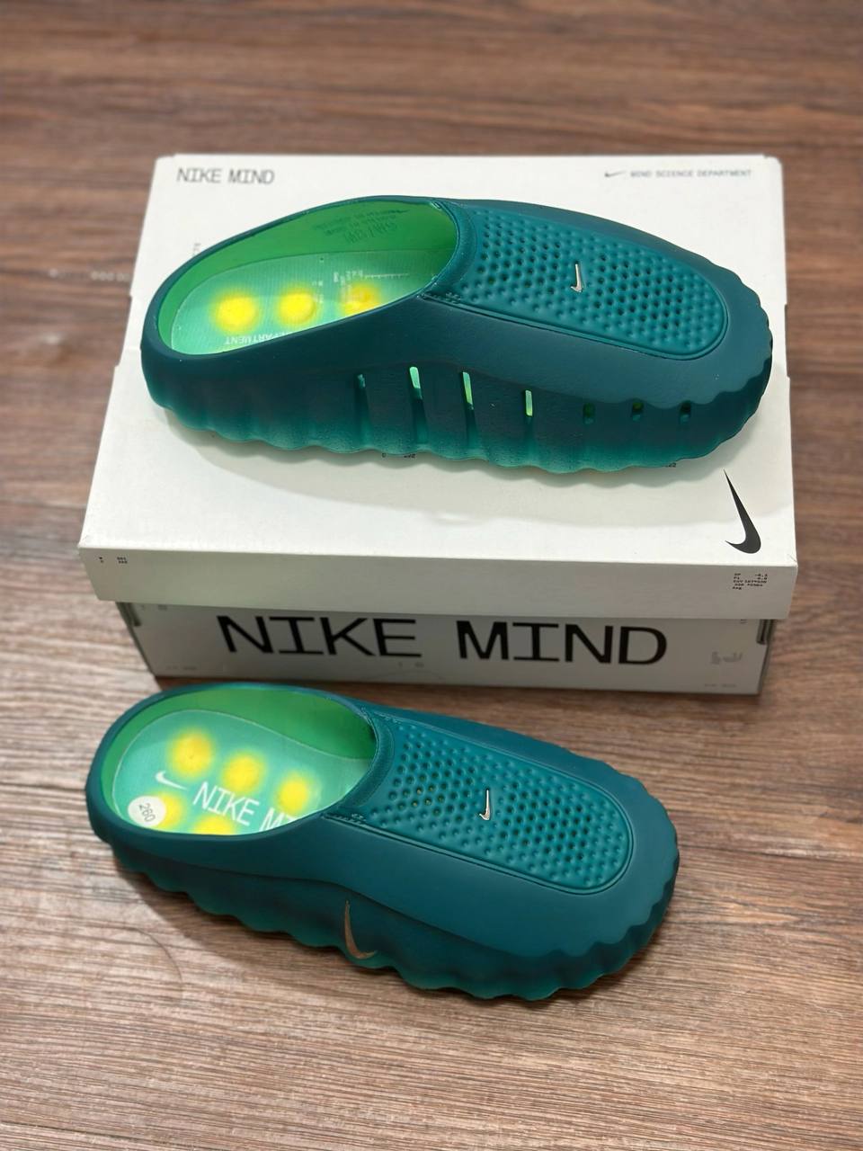 Nike Mind 001 'Geode Teal' HQ4307-301 Slippers review QGJG 00
