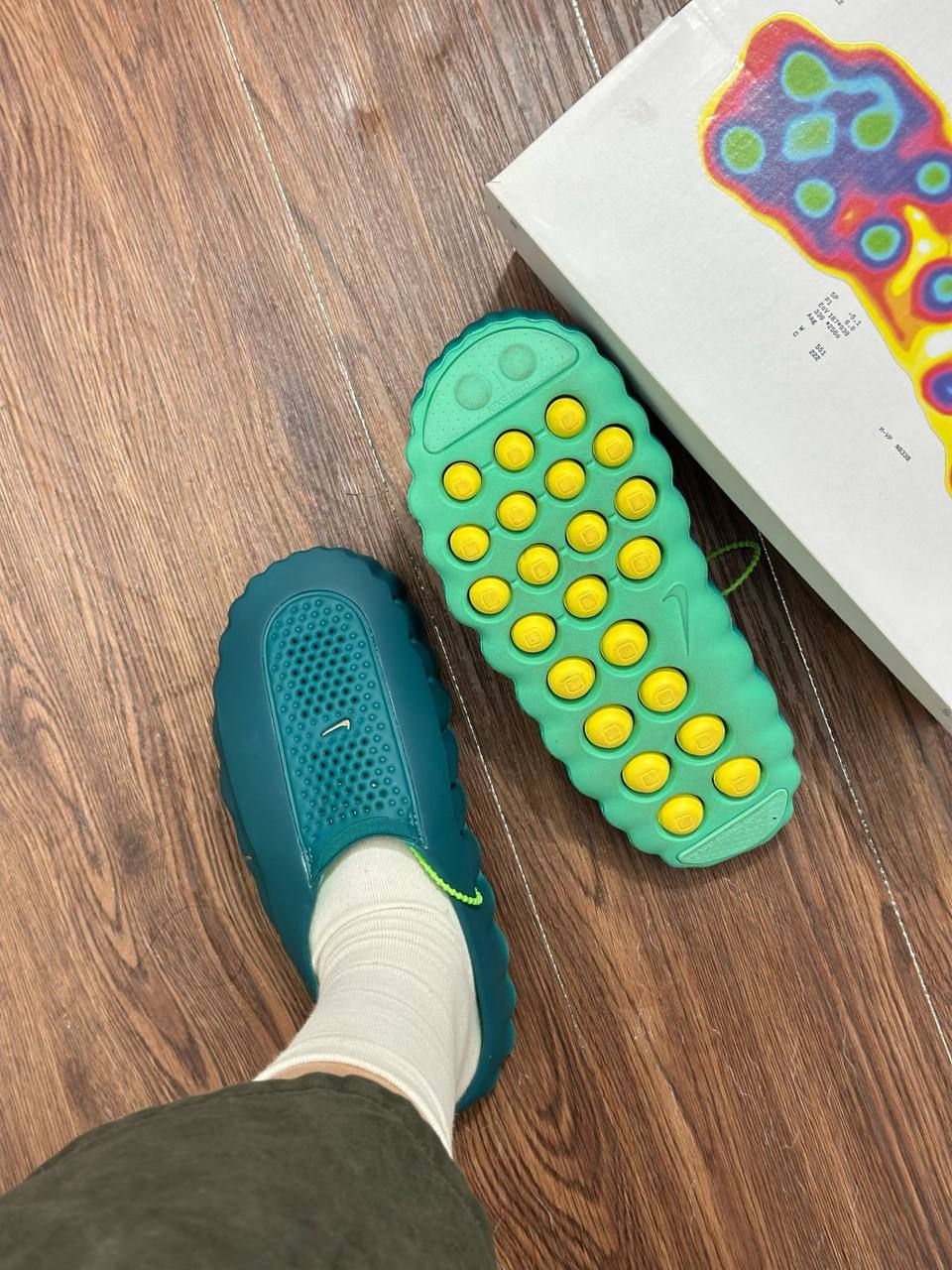 Nike Mind 001 'Geode Teal' HQ4307-301 Slippers review QGJG 01