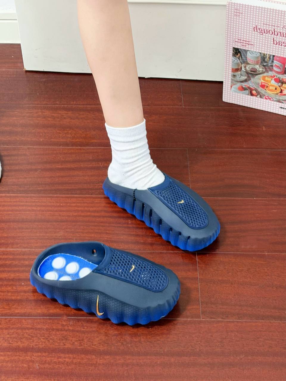 Nike Mind 001 'Blackened Blue' HQ4307-400 Slippers review AHIHIHY 01