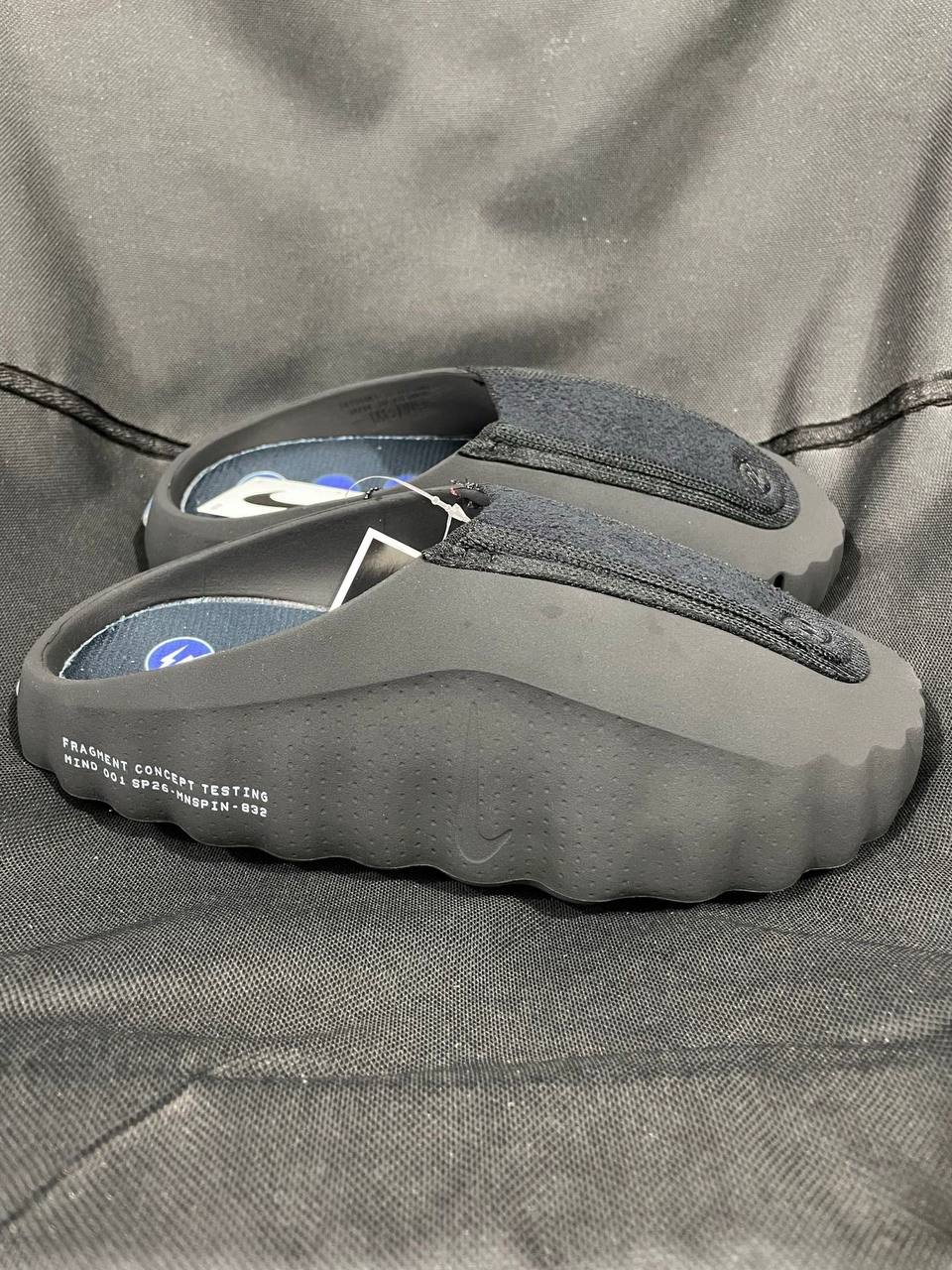 Fragment Design x Nike Mind 001 'Black' IQ8502-001 Slippers review Vhuhud 00