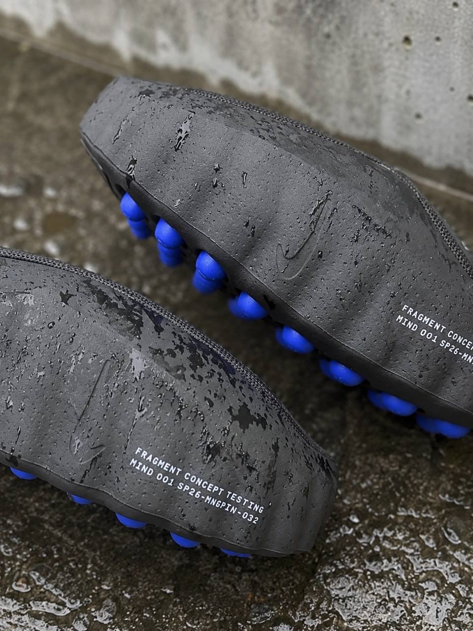 Fragment Design x Nike Mind 001 'Black' IQ8502-001 Slippers review Mhihd 01
