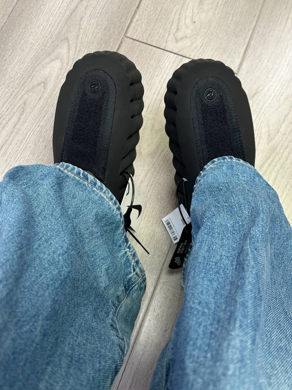 Fragment Design x Nike Mind 001 'Black' IQ8502-001 Slippers review MAe 00