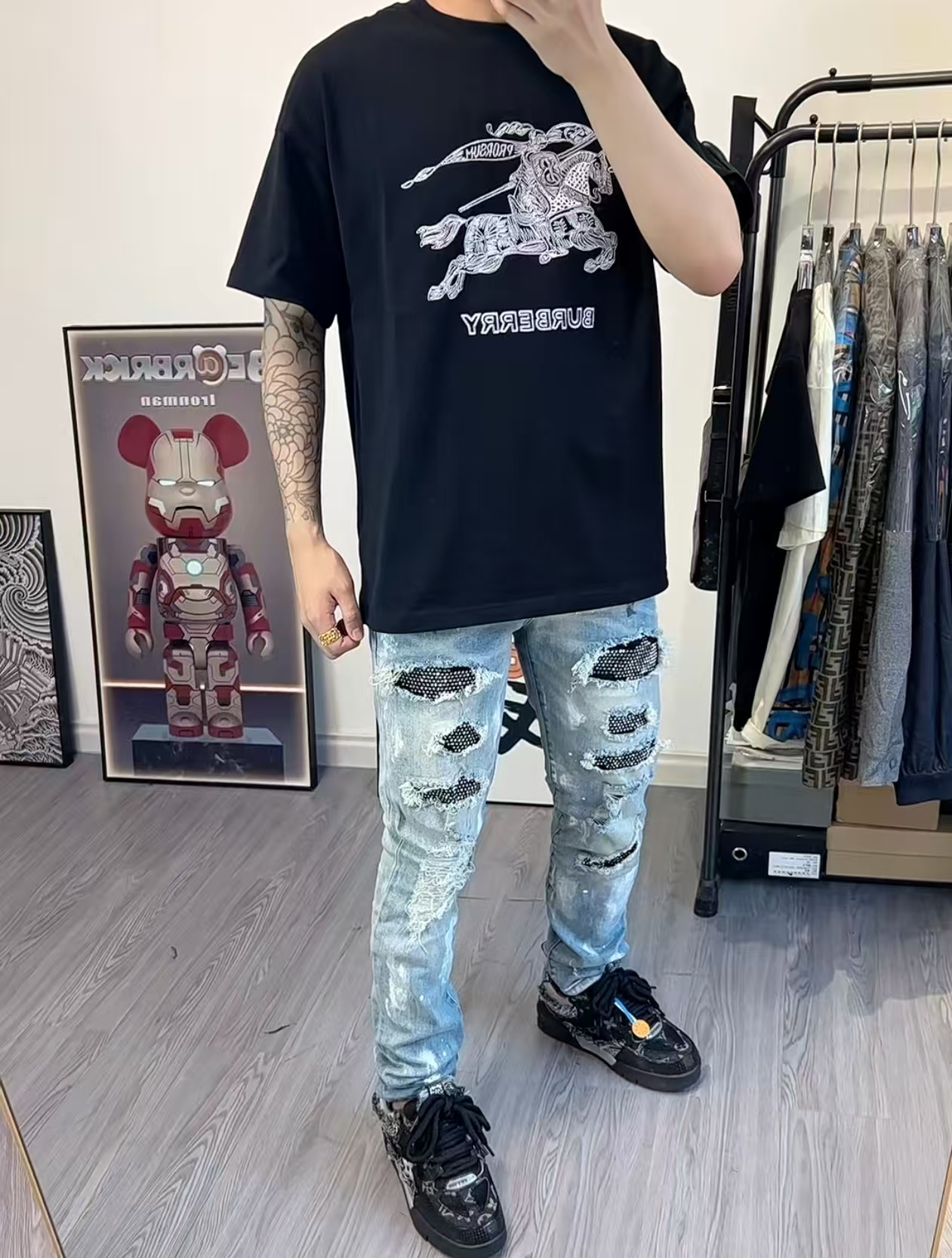LOUIS VUITTON Skate Blackwater Diamond 1ABMHV review 0