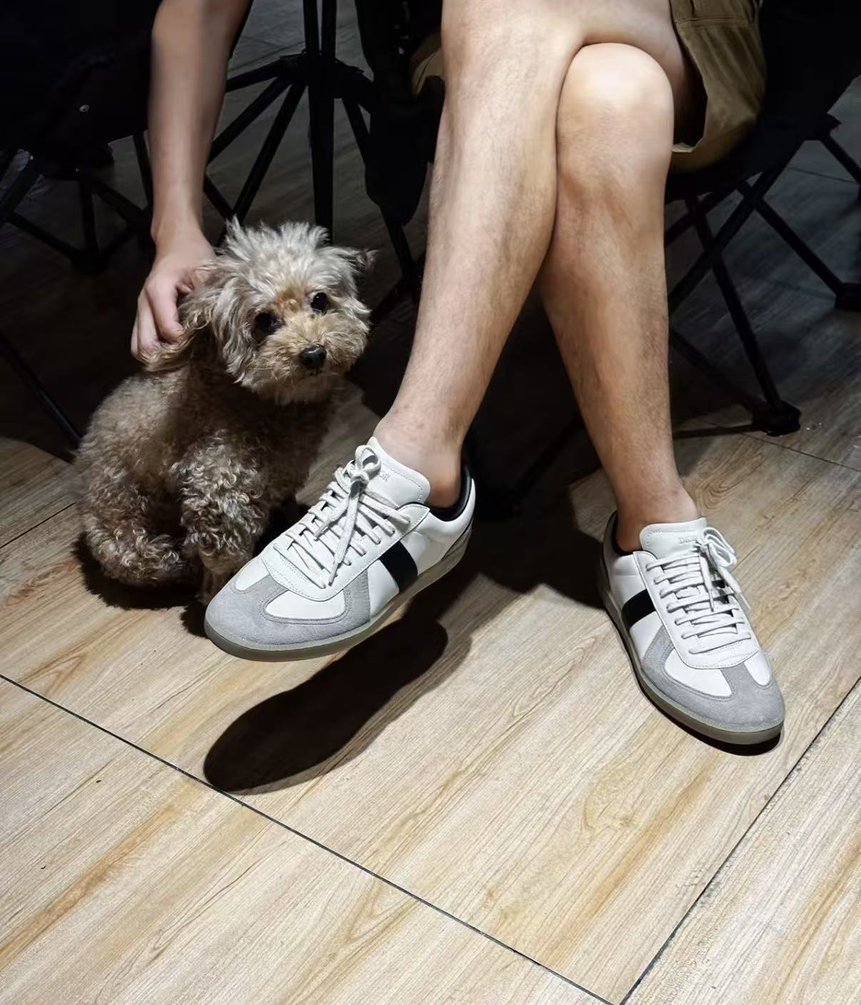 Dior B01 Matchpoint Sneaker 'White Black Blue' review sdrty