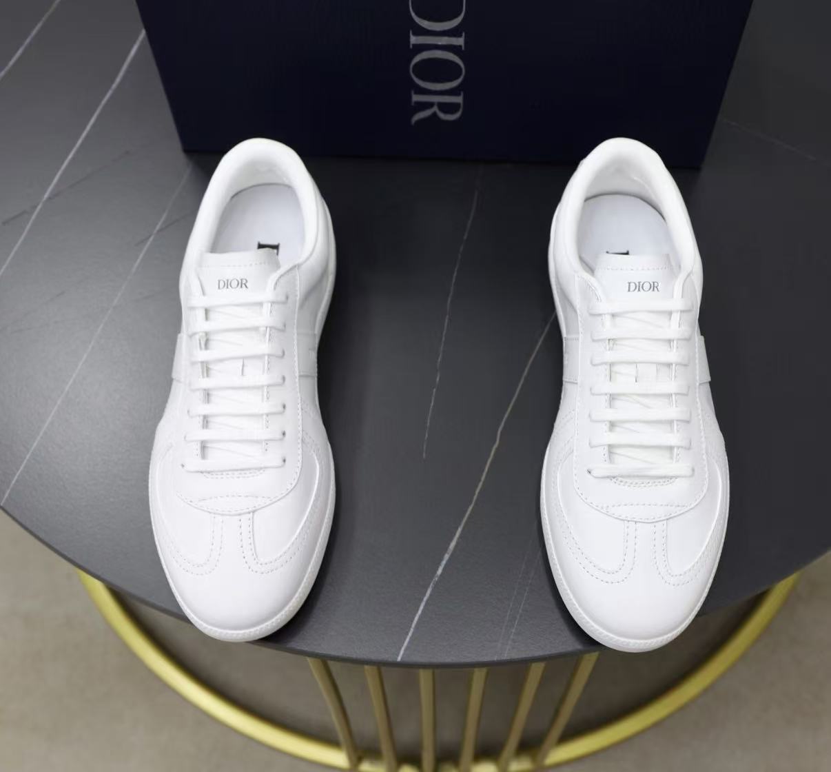Dior B01 Matchpoint Sneaker White Smooth Calfskin 3SN328ZQR_H000 review srtw 00