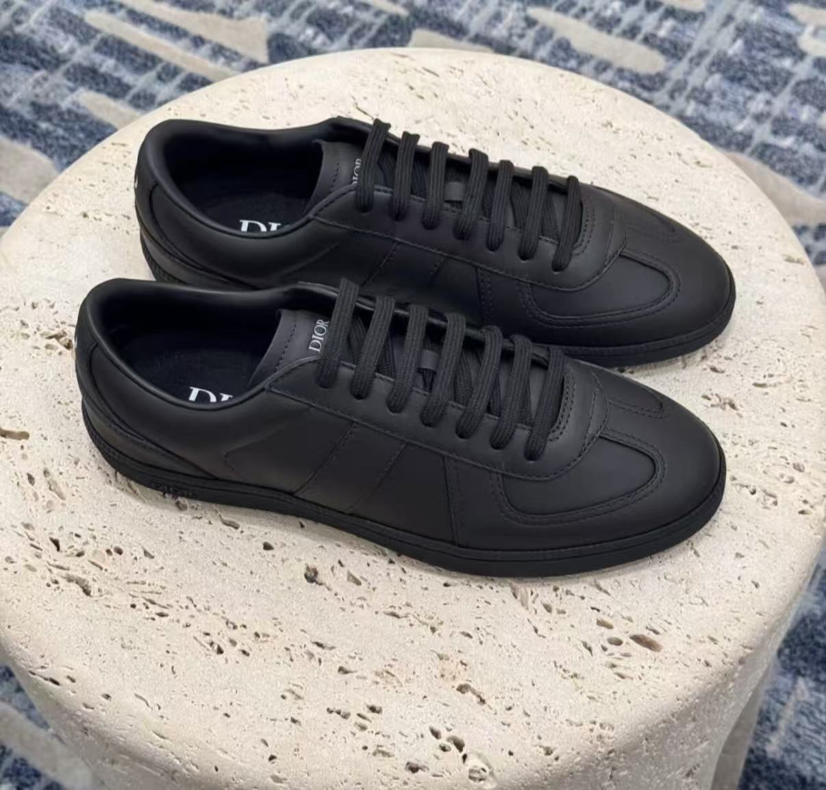 Dior B01 Matchpoint Sneaker Black Smooth Calfskin 3SN328ZQR_H900 review fdmjz
