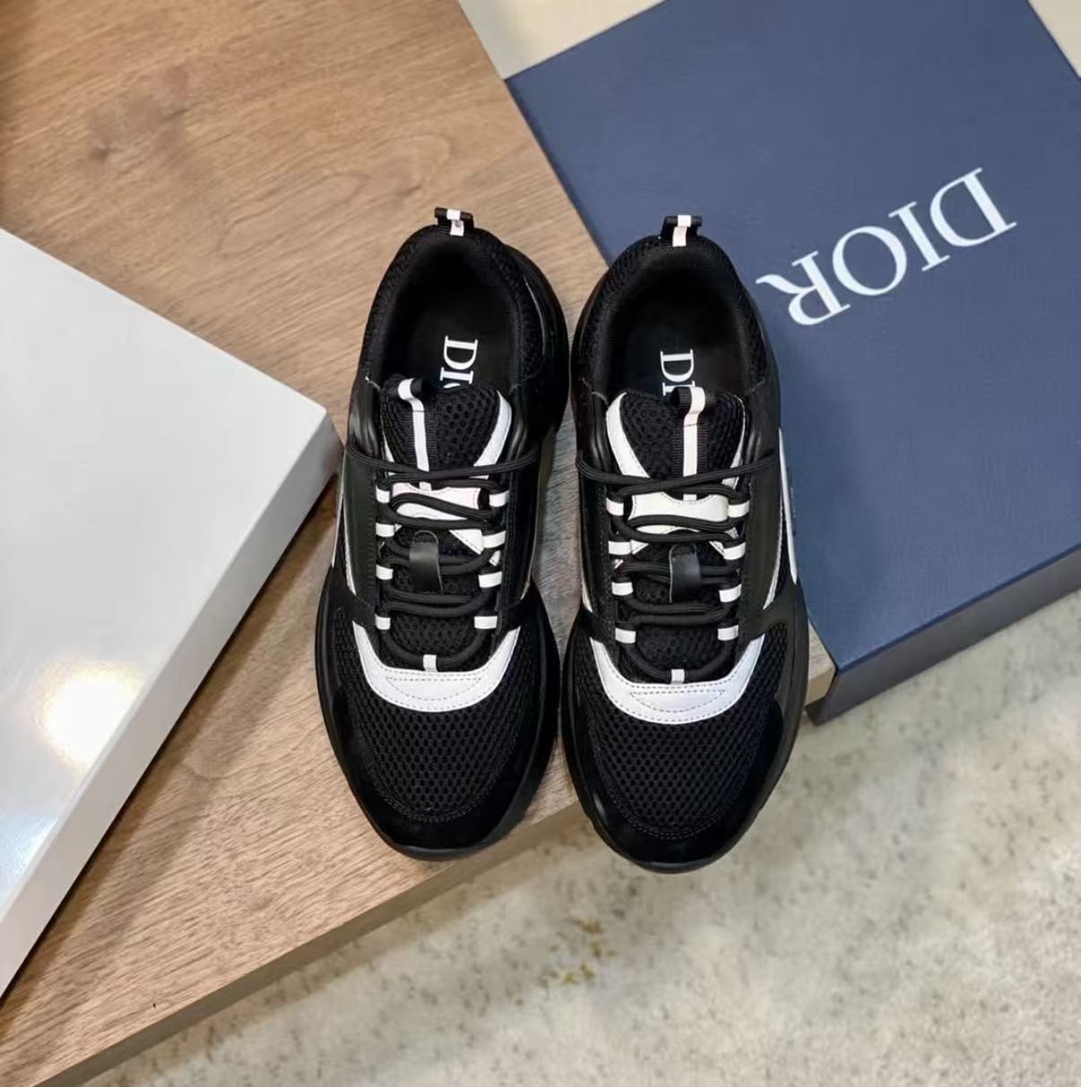 Dior B22 Cream Black Olive Blue 3SN231YXX_H669 review twjywj 01