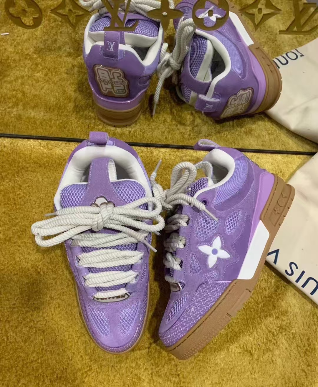 LOUIS VUITTON Skate Purple And White 1AJWBA review HDASCBS