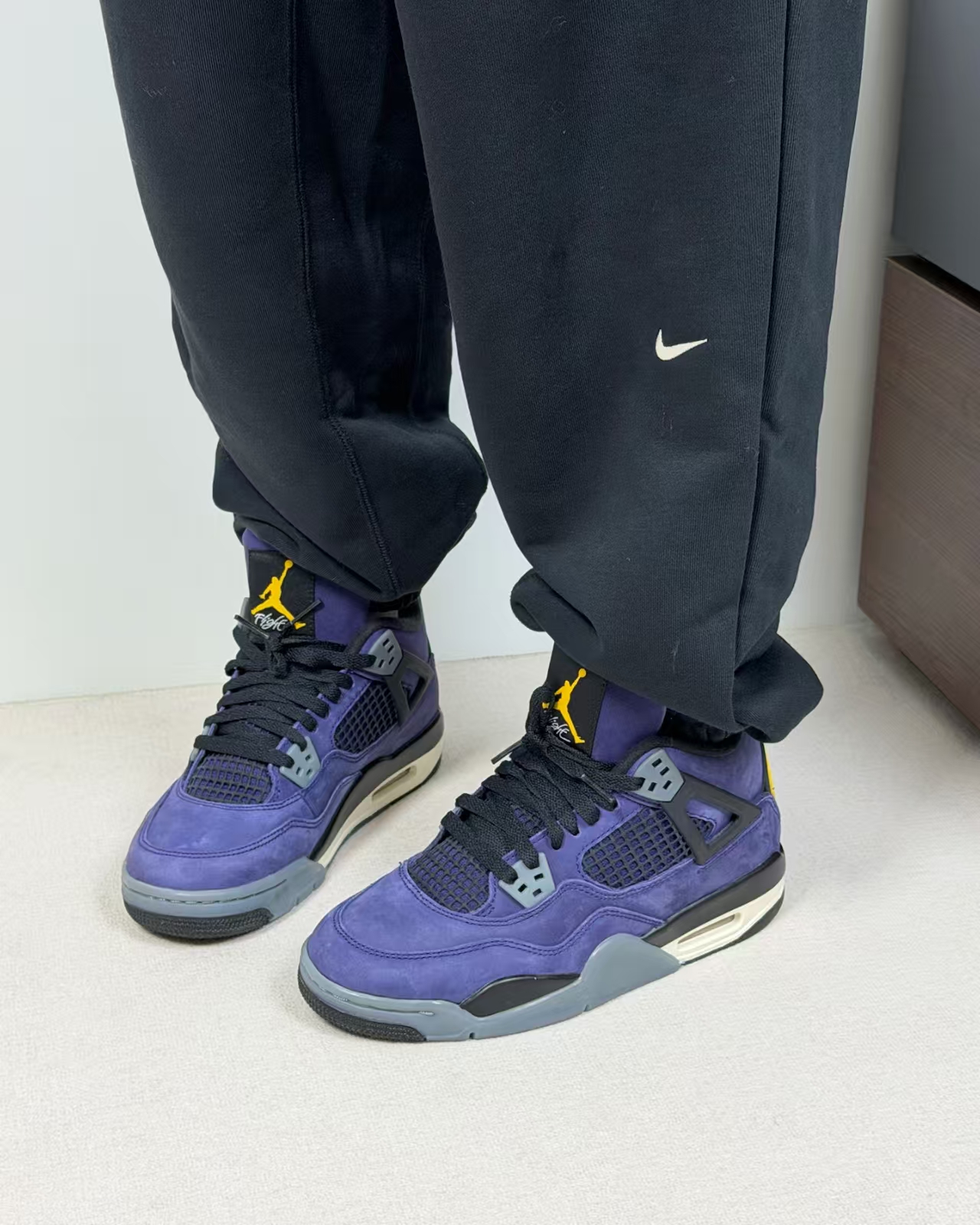 Air Jordan 4 Retro Lakers Purple FV5029-500 review fhacjcsa