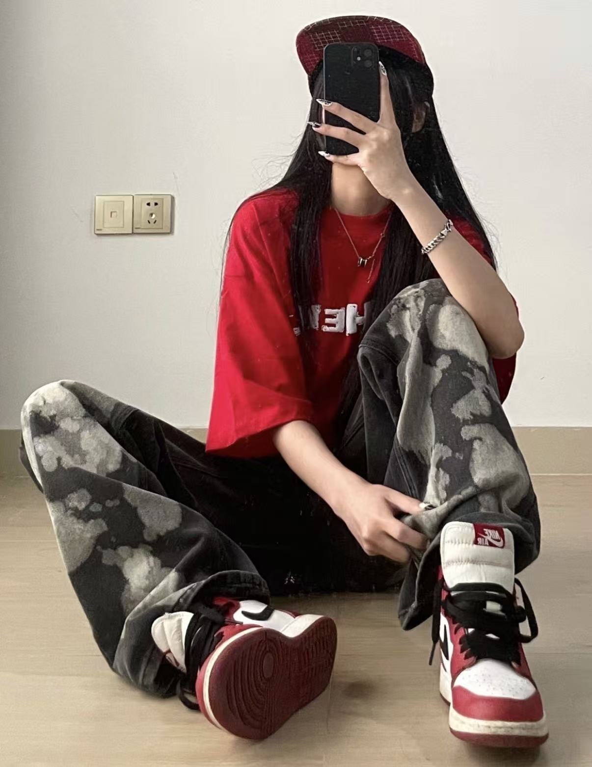 FLAME God Air Jordan 1 High OG “Chicago”555088-101 review ngjkjh 00