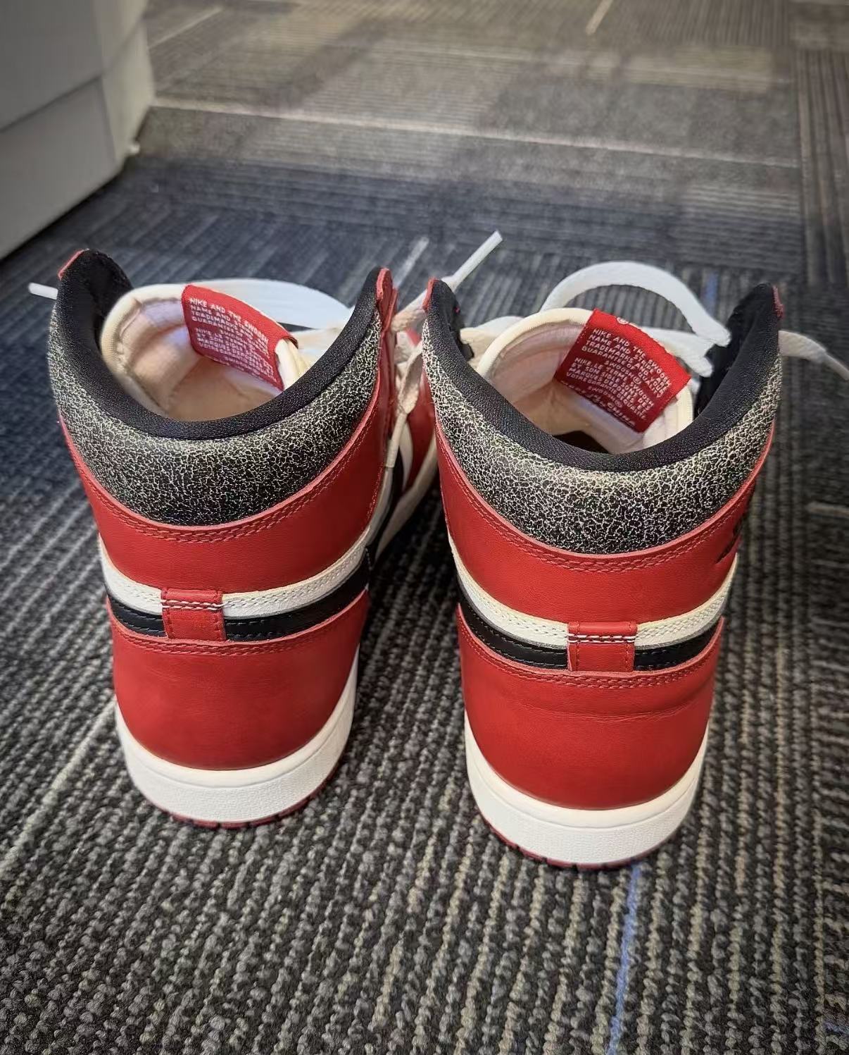 FLAME God Air Jordan 1 High Chicago Reimagined DZ5485-612 review lkjhfgd 01