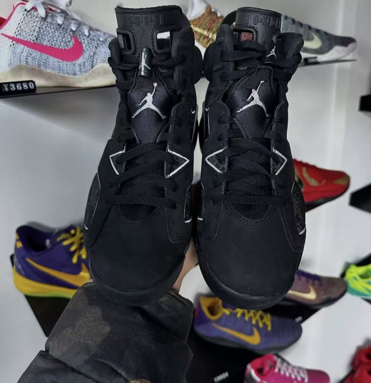 Air Jordan 6 Replica Darth Vader IR2266-010 review kivtun 02