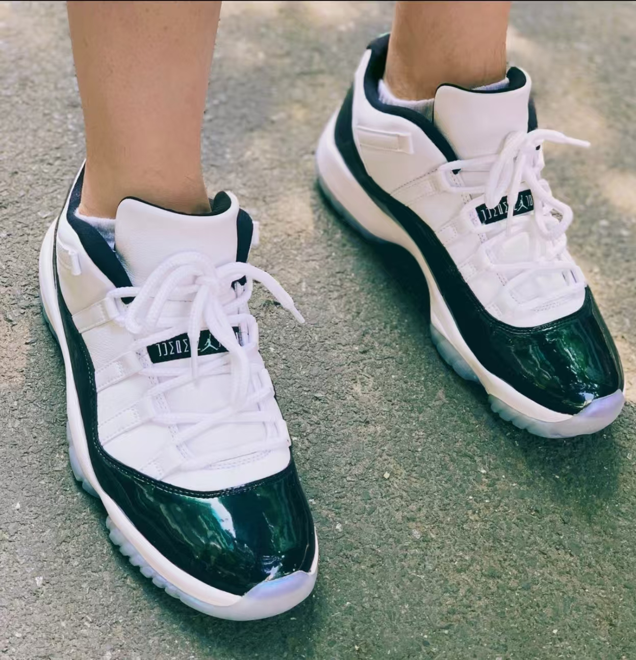 FLAME God Air Jordan 11 Retro Low Emerald 528895-145 review XSACHJA
