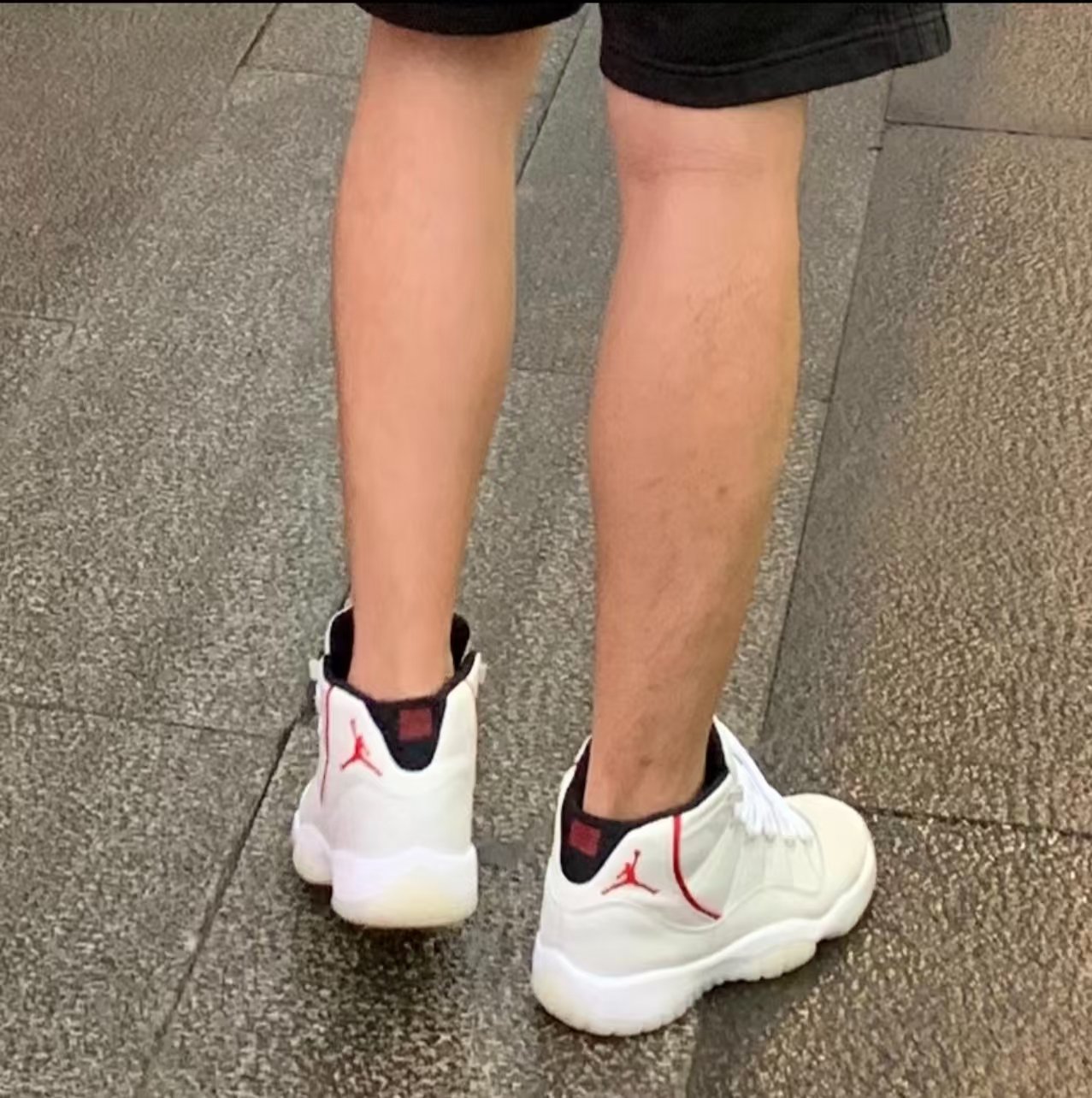 FLAME God Air Jordan 11 Retro Platinum Tint 378037-016 review JAHCDDV