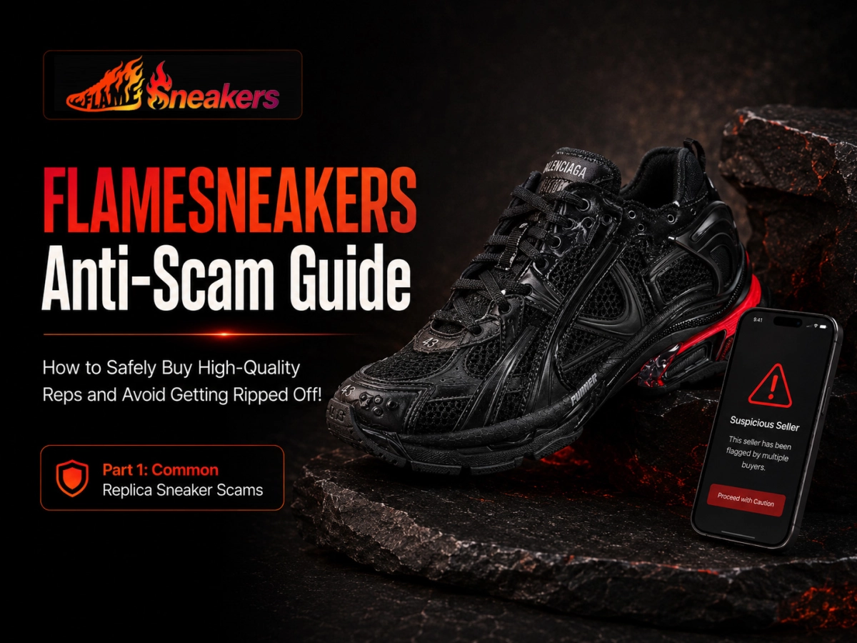 🛑FLAMESNEAKERS Anti-Scam Guide: How to Safely Buy High-Quality Reps and Avoid Getting Ripped Off!