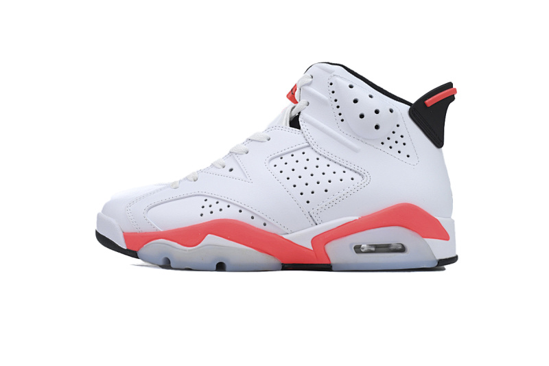 Air Jordan 6 Retro Infrared White Infrared Black
