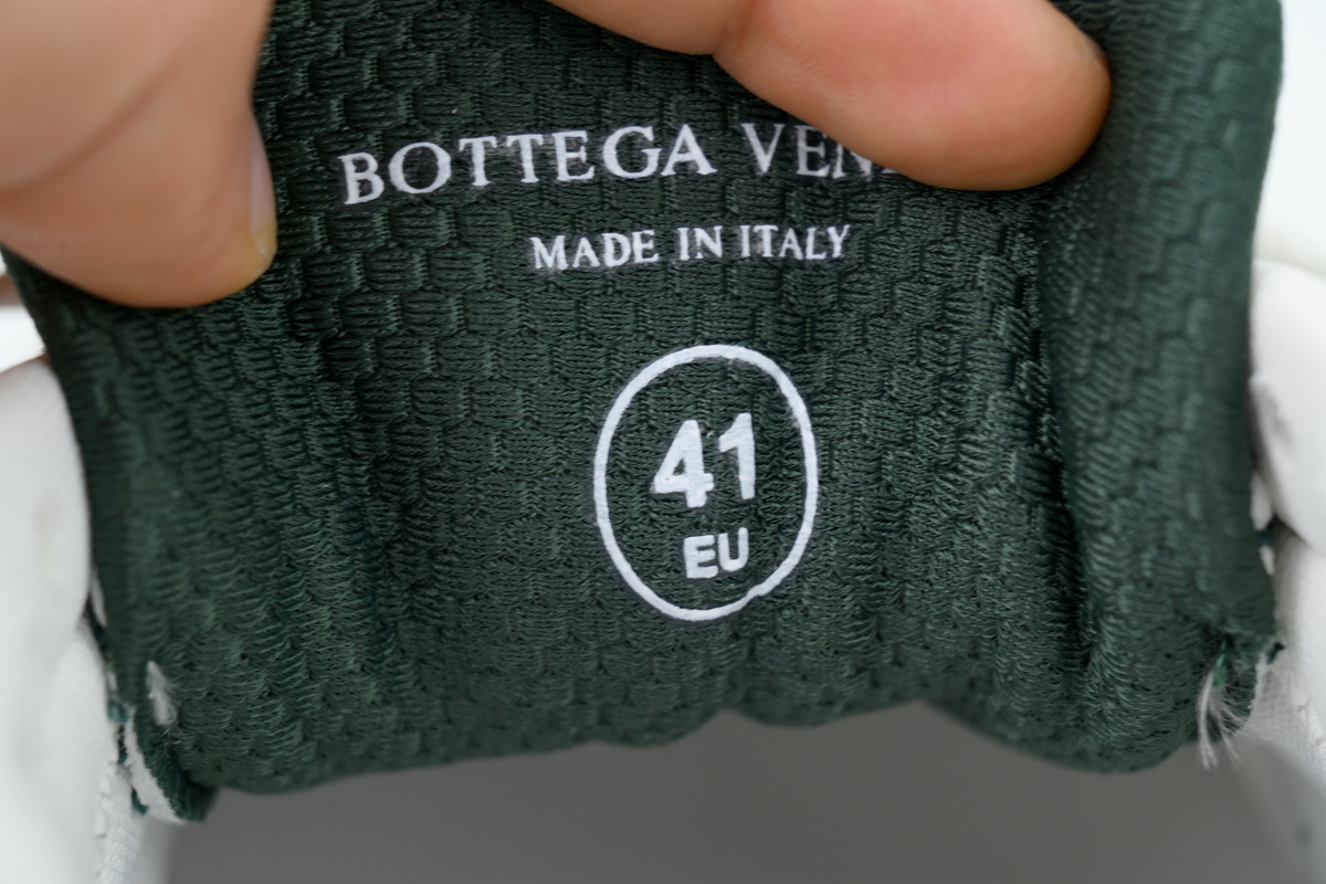 Bottega Veneta Orbit Silver Green Sneakers