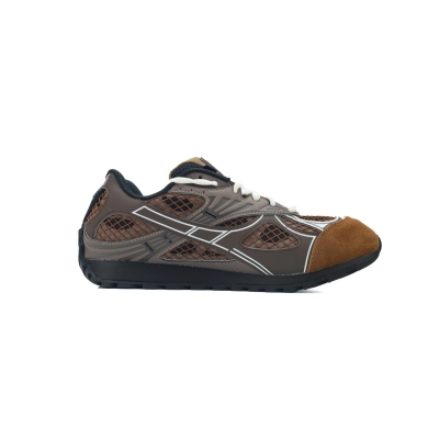 Bottega Veneta Orbit Brown Black Sneakers 02