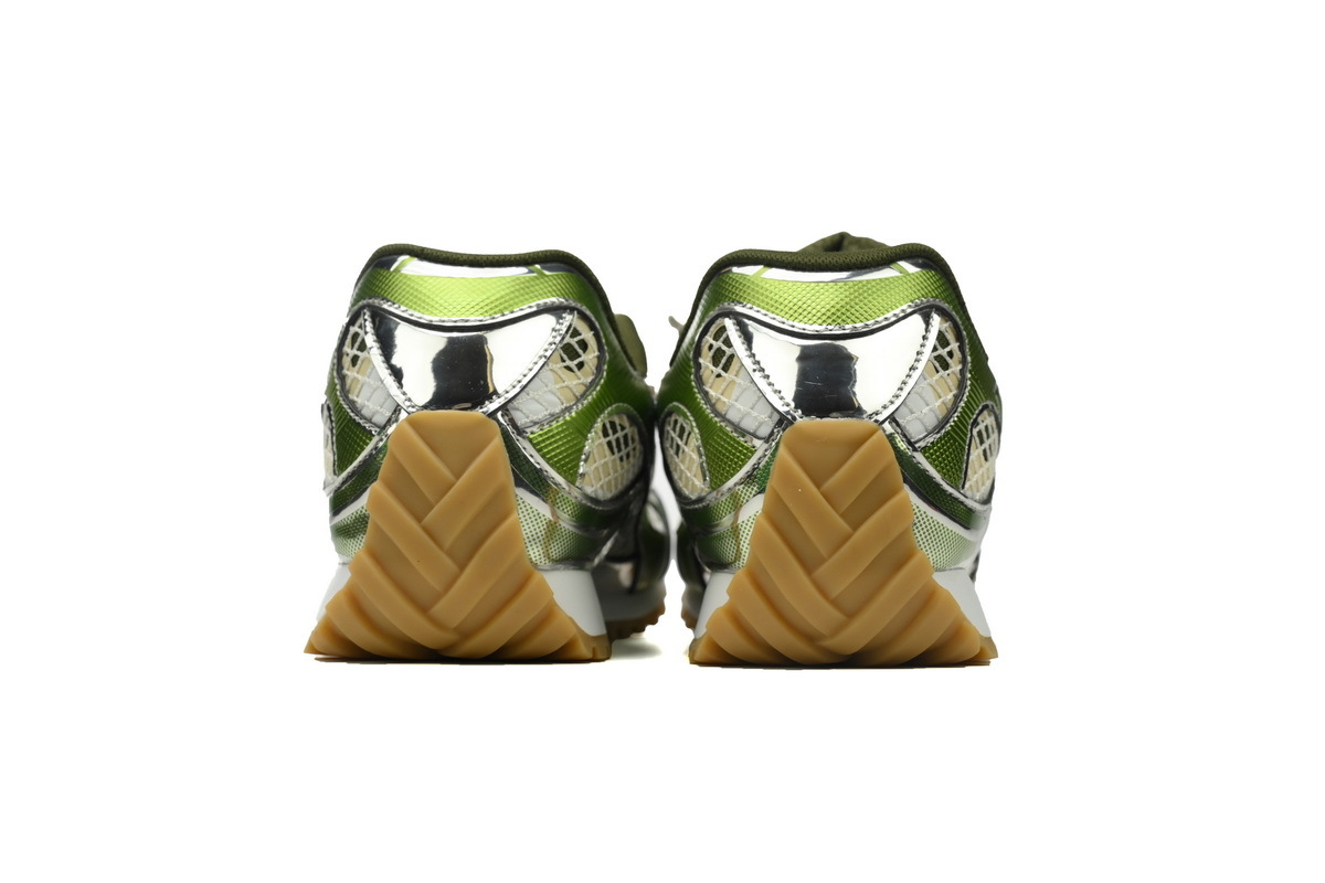 Bottega Veneta Orbit Green Cream Sneakers
