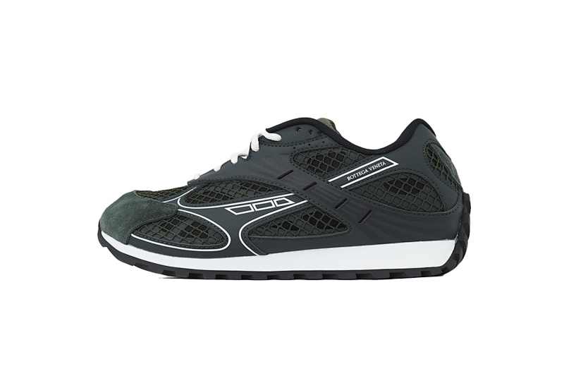 Bottega Veneta Orbit Dark Green Sneakers