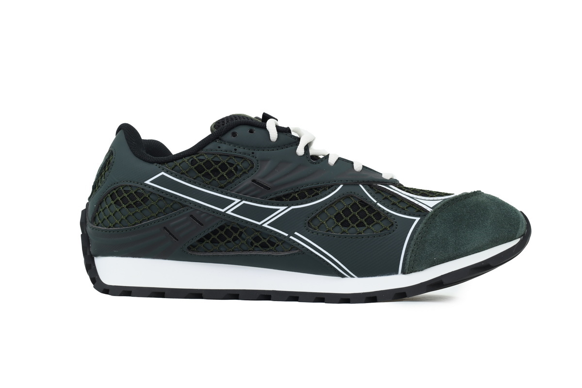 Bottega Veneta Orbit Dark Green Sneakers