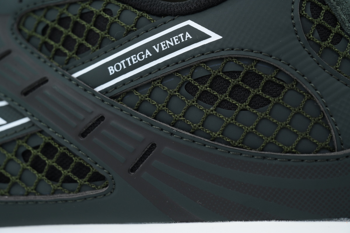 Bottega Veneta Orbit Dark Green Sneakers