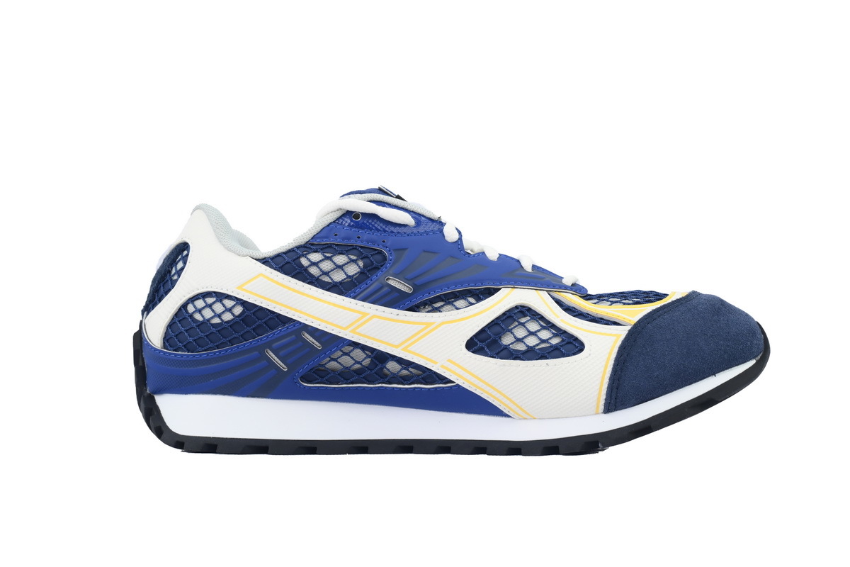 Bottega Veneta Orbit Blue White Sneakers