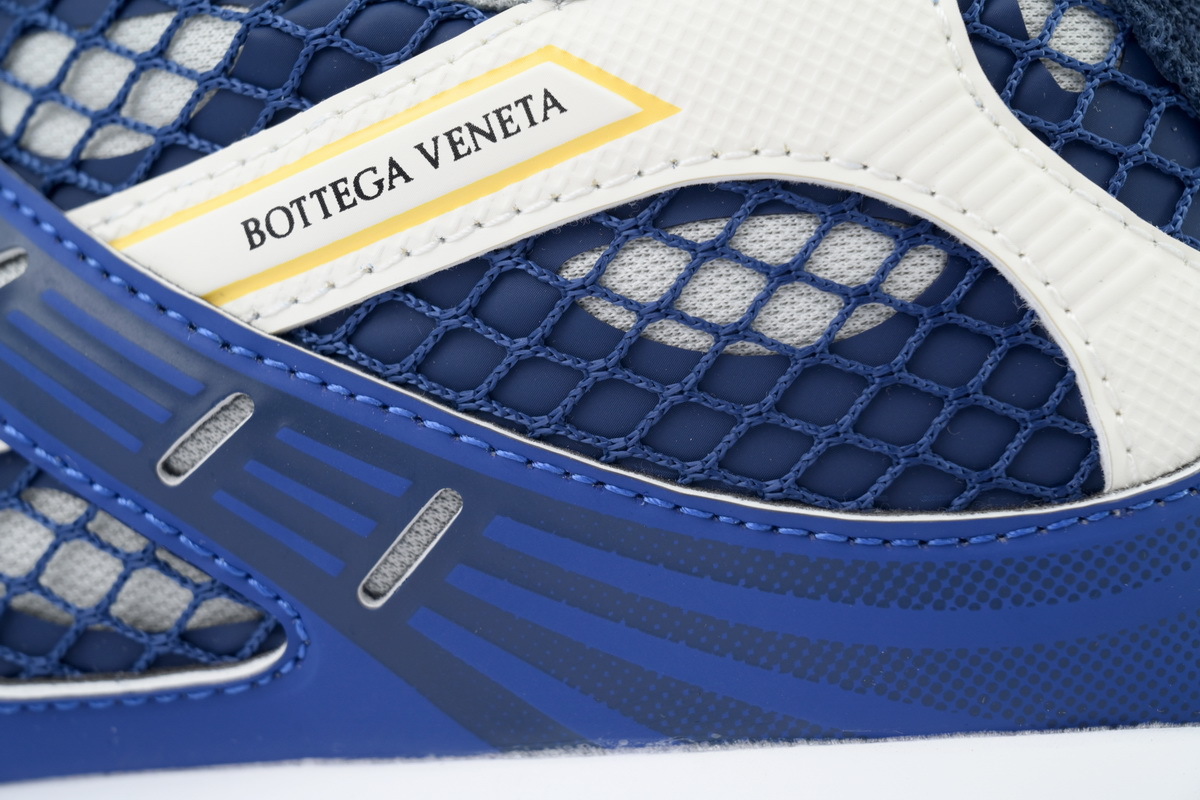 Bottega Veneta Orbit Blue White Sneakers