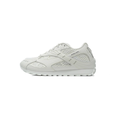 Bottega Veneta Orbit Ivory White Sneakers 01
