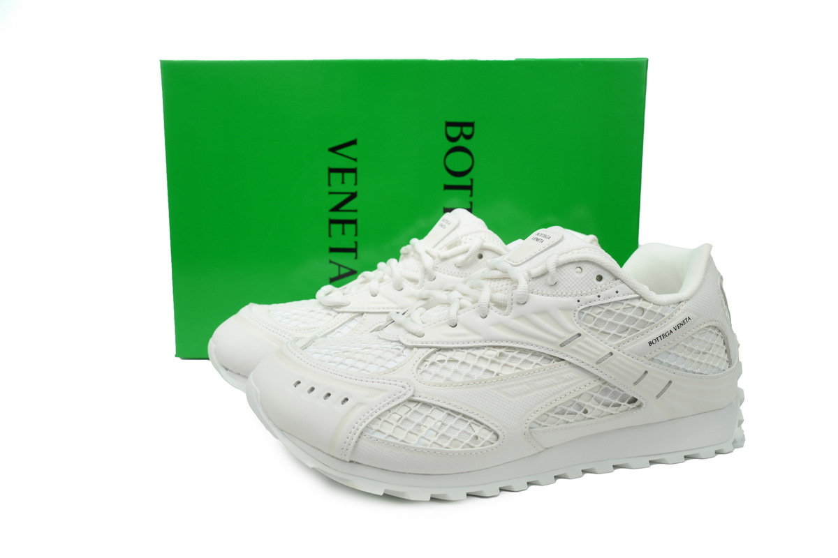 Bottega Veneta Orbit Ivory White Sneakers