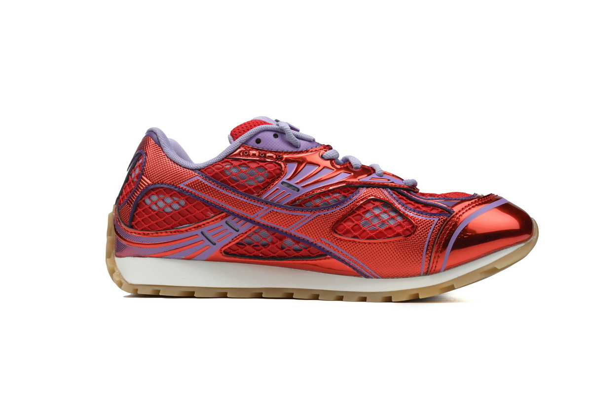 Bottega Veneta Orbit Red Purple Sneakers