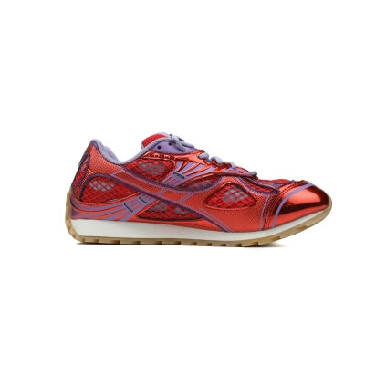 Bottega Veneta Orbit Red Purple Sneakers 02