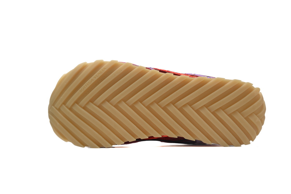 Bottega Veneta Orbit Red Purple Sneakers