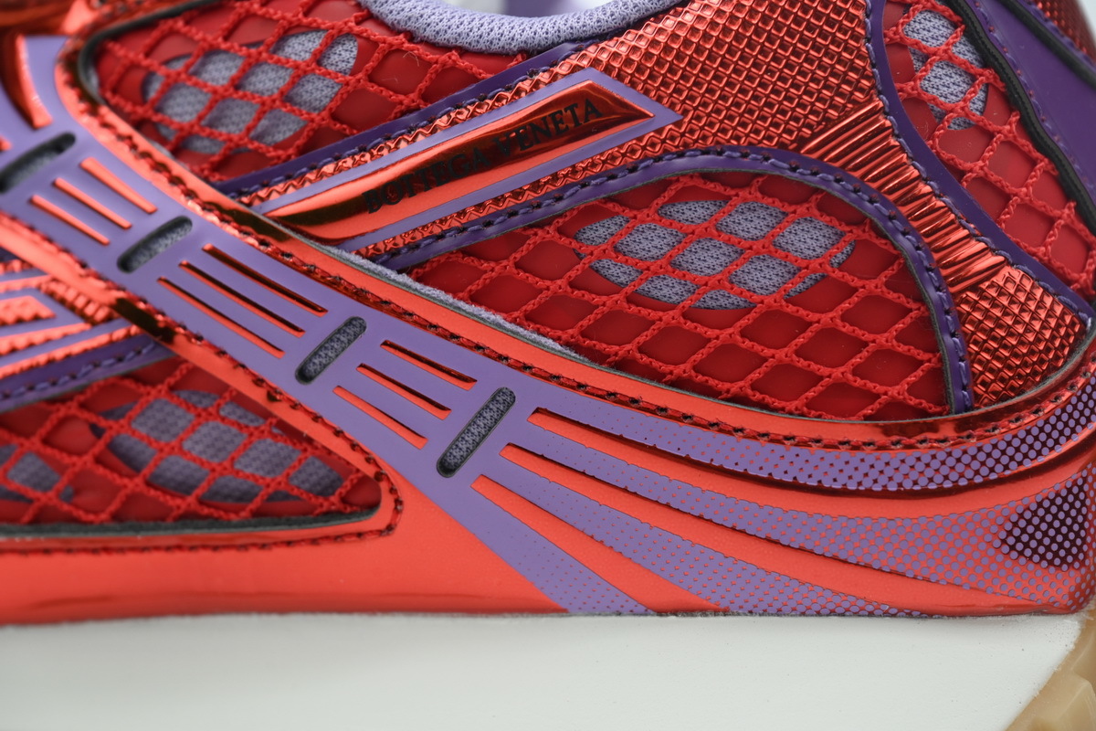 Bottega Veneta Orbit Red Purple Sneakers