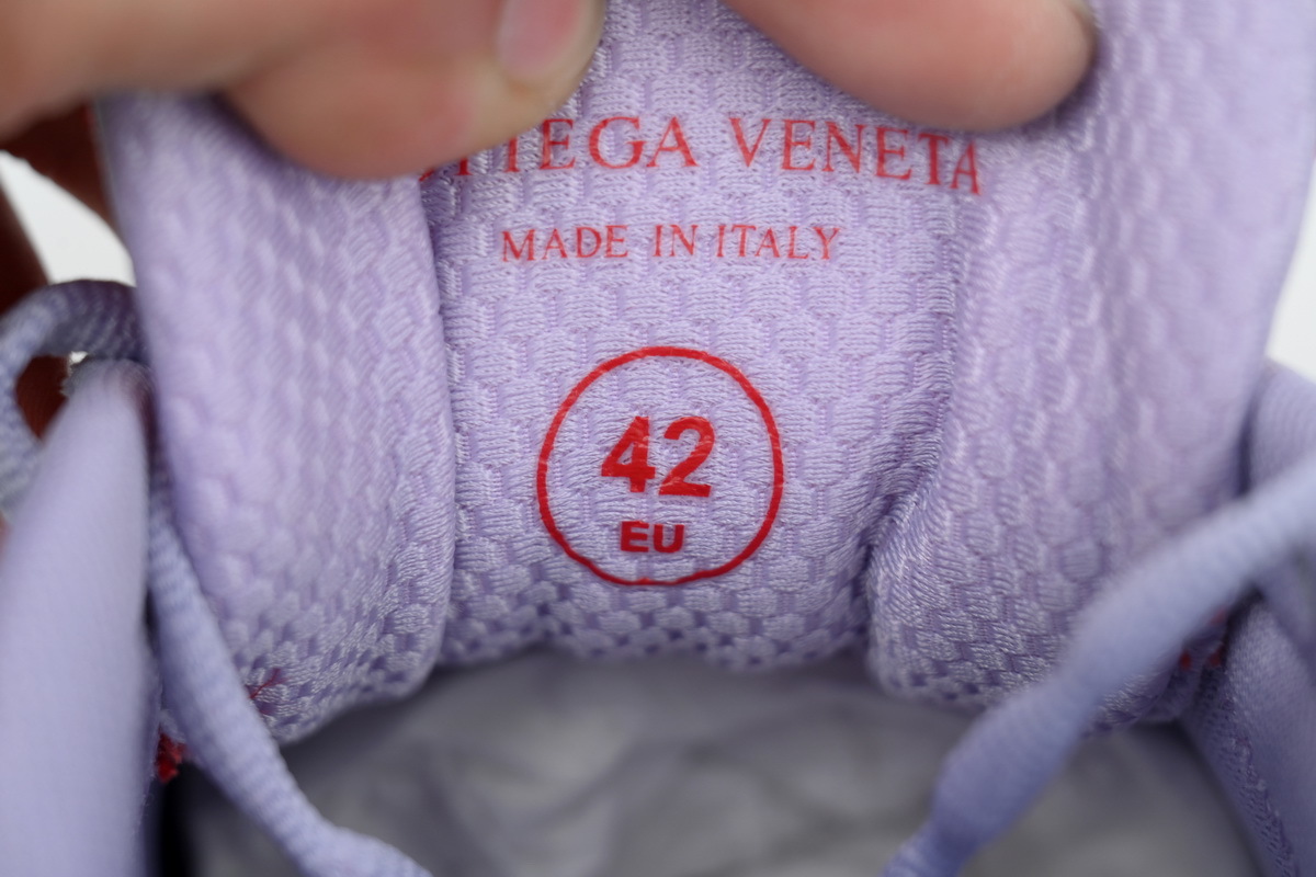 Bottega Veneta Orbit Red Purple Sneakers