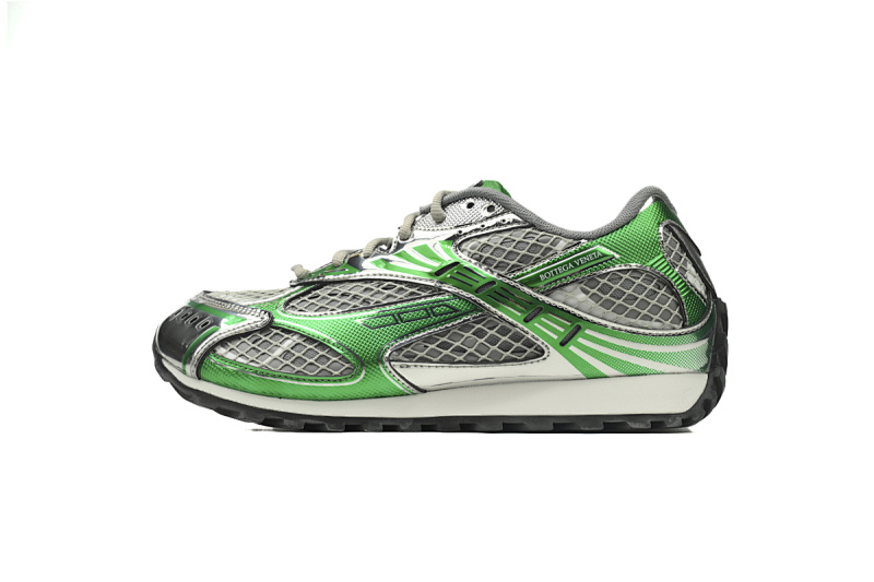 Bottega Veneta Orbit Grey Green Sneakers