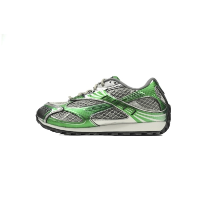 Bottega Veneta Orbit Grey Green Sneakers 01