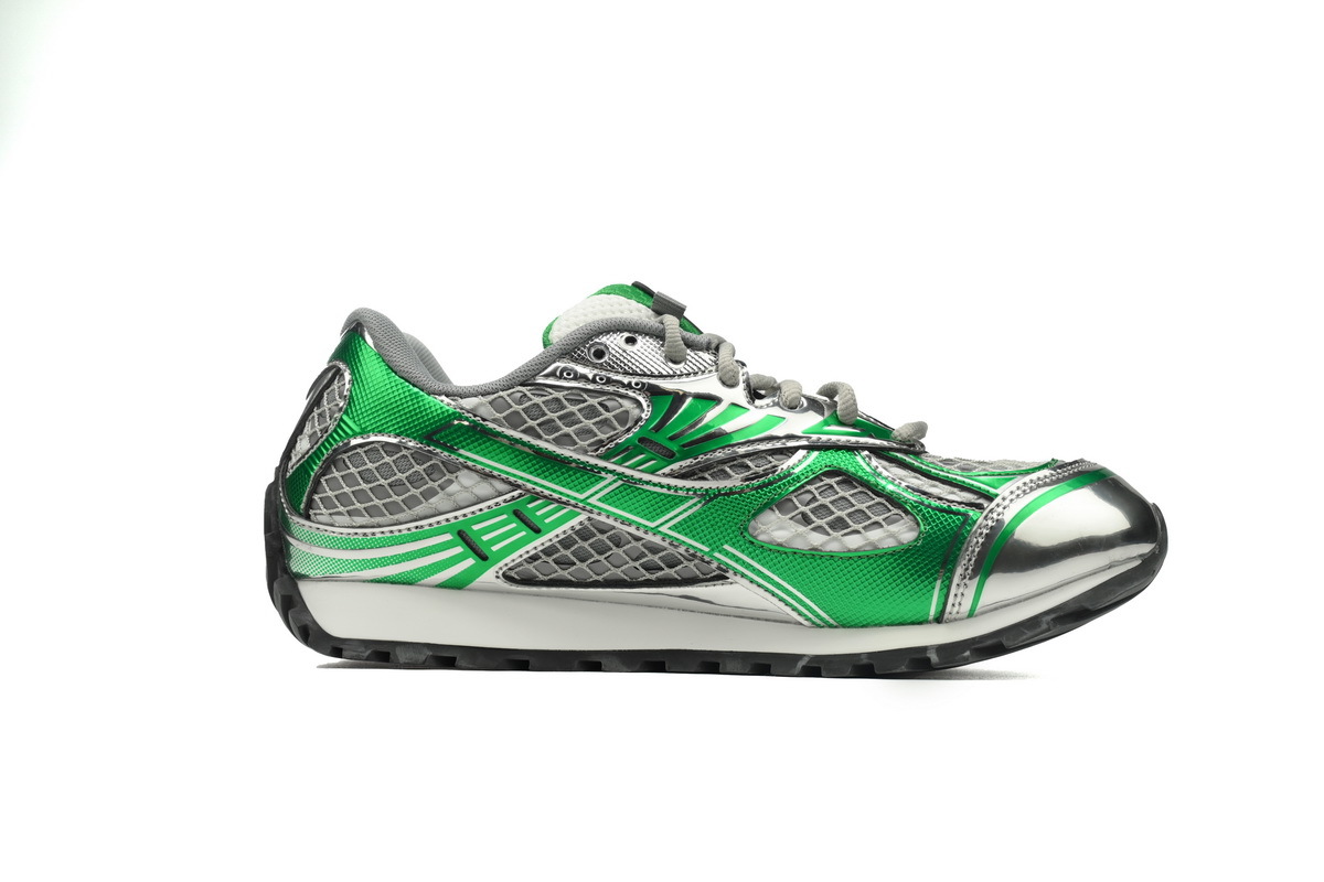Bottega Veneta Orbit Grey Green Sneakers