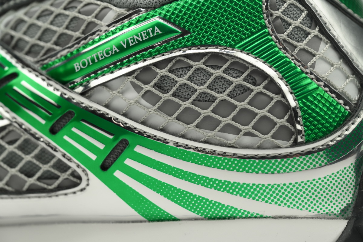 Bottega Veneta Orbit Grey Green Sneakers