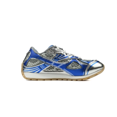 Bottega Veneta Orbit Blue Silver Sneakers 02