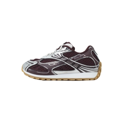 Bottega Veneta Orbit Barolo Silver Sneakers 01