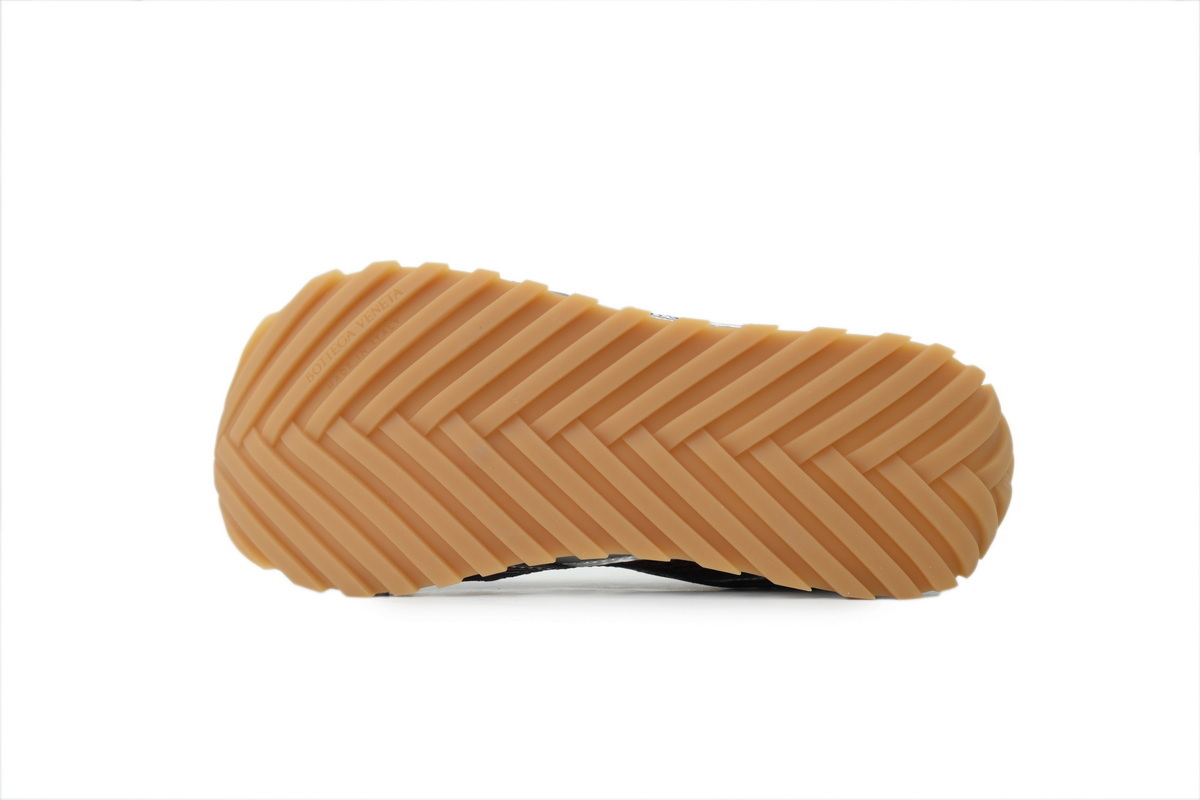 Bottega Veneta Orbit Barolo Silver Sneakers