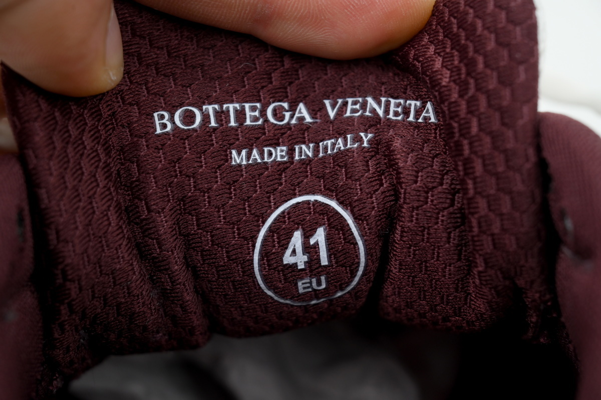 Bottega Veneta Orbit Barolo Silver Sneakers